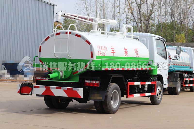 國六-東風福瑞卡5噸吸糞車