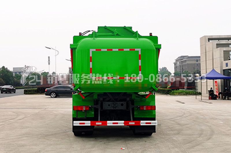 重汽豪翰前四后八25方廂式污泥運輸車
