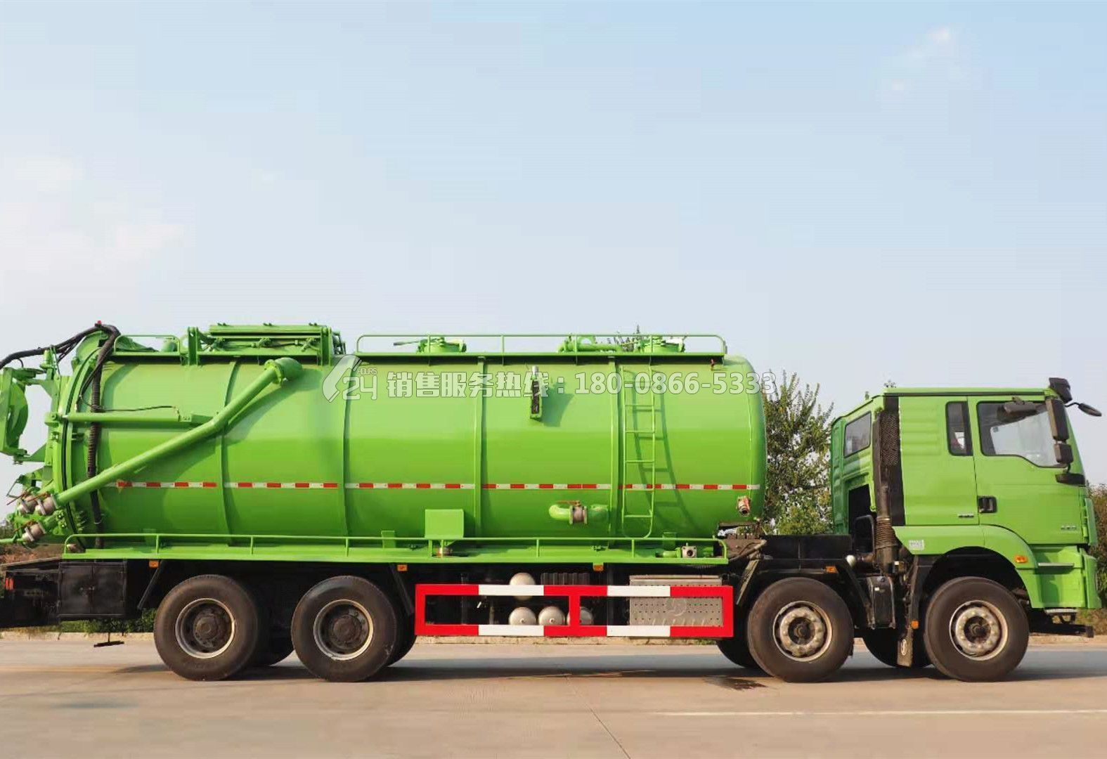 陜汽德龍M3000清洗吸污車34方