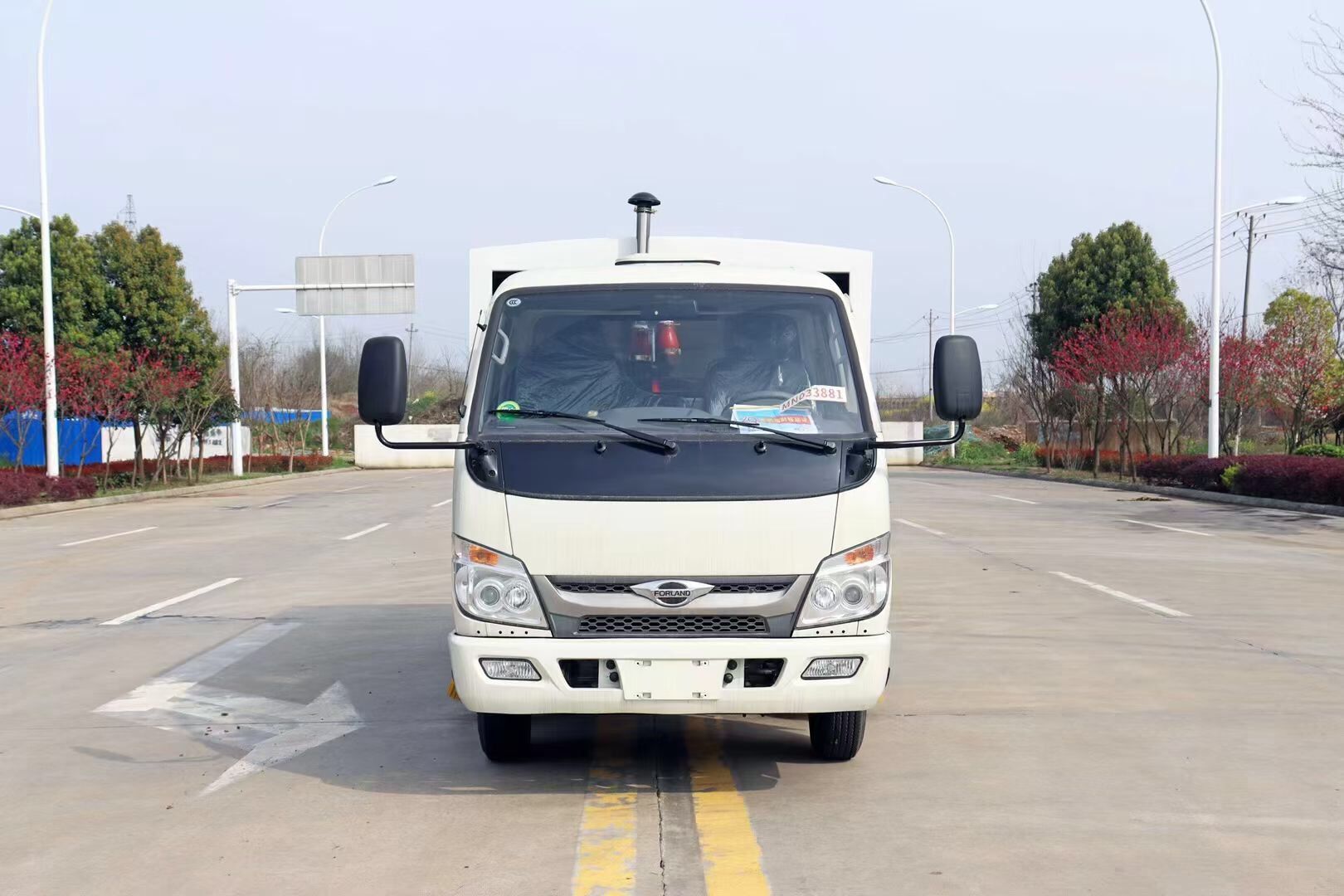 福田時代小卡之星3掃路車1+3方