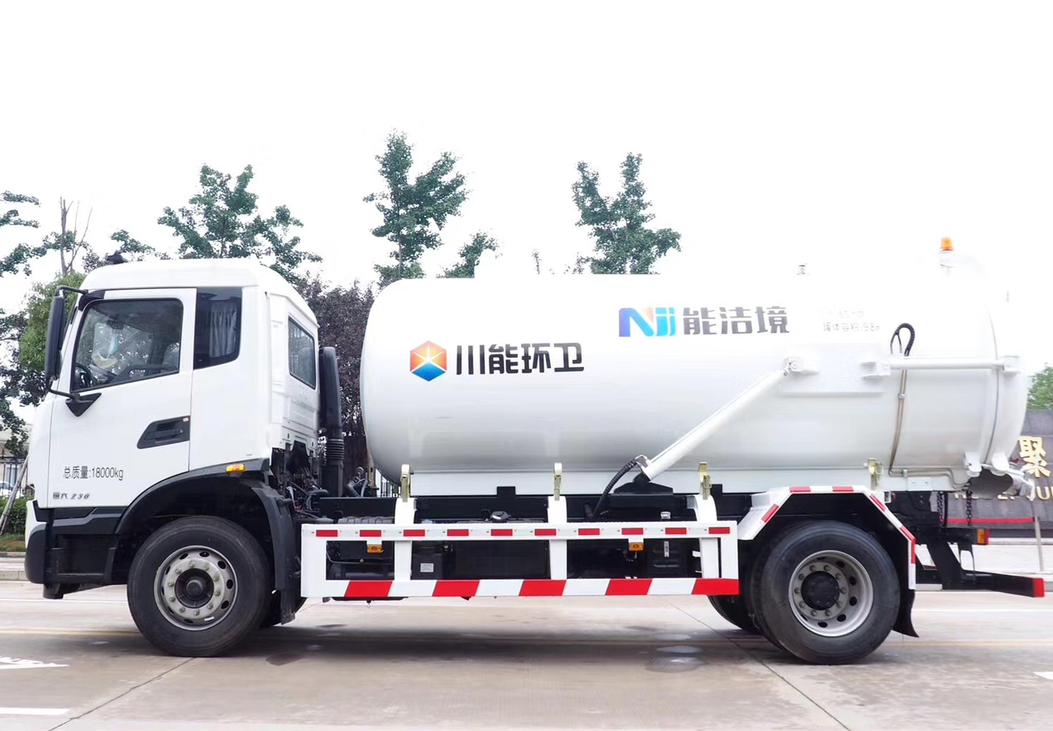 東風天錦KR吸污車12方
