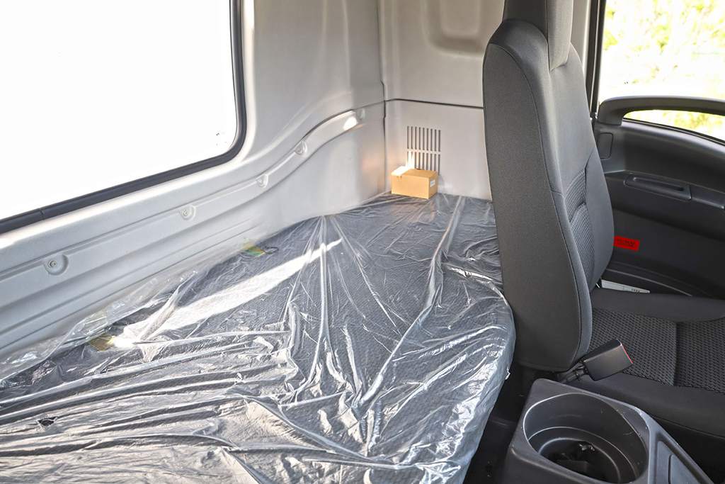 液晶儀表空氣懸掛都配齊了 慶鈴五十鈴巨咖5X?；愤\輸車搶先看