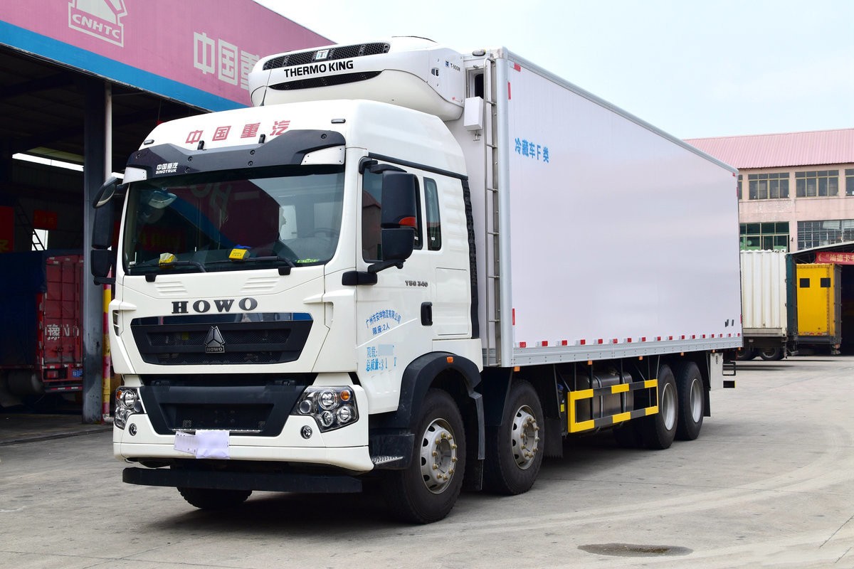 重汽豪沃HOWO T5G冷藏車(chē)9.6米