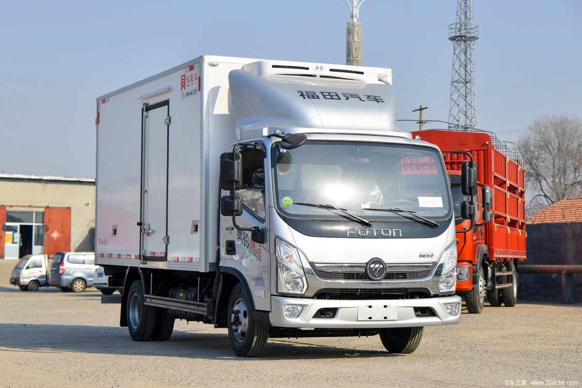 福田奧鈴速運(yùn)寬體冷藏車4.1米