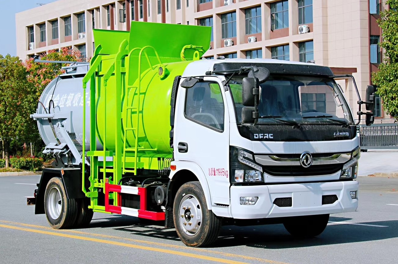 東風凱普特K7方餐廚垃圾車9方