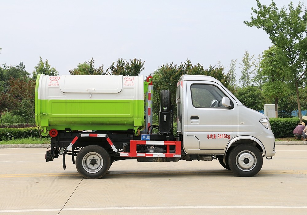 東風小康勾臂垃圾車 3方
